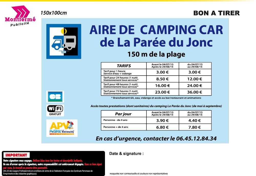 Aire camping-car  Saint-Jean-de-Monts (85160) - Photo 4